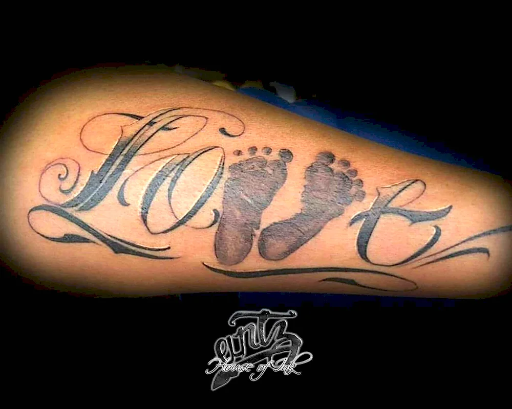 Tattoo with name