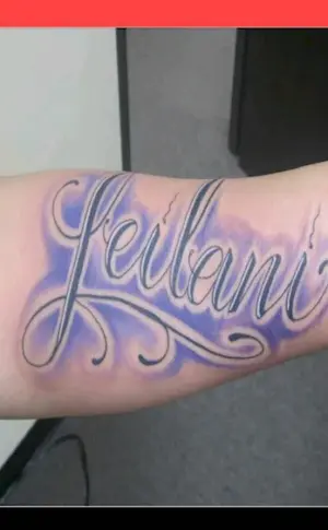 Kids name tattoos