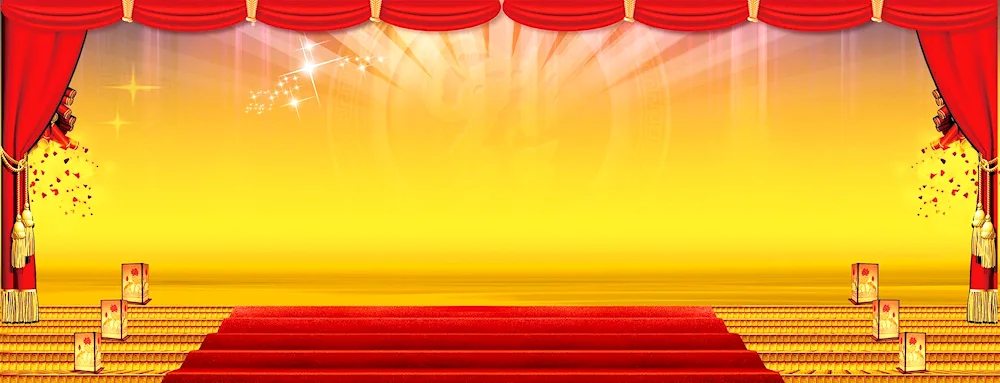 Theatre curtain background