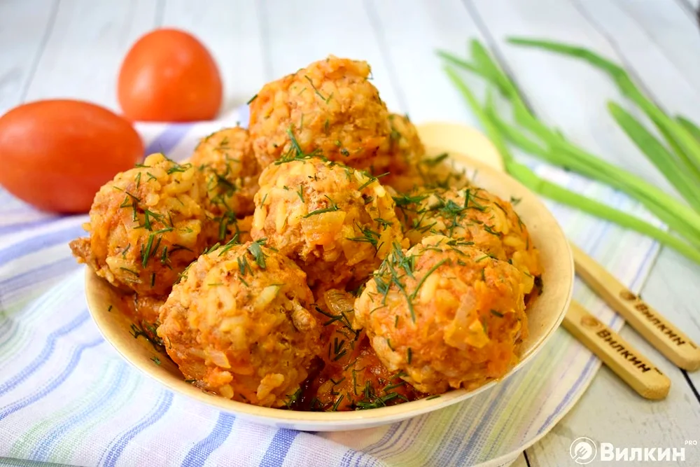 Hedgehog Meatballs
