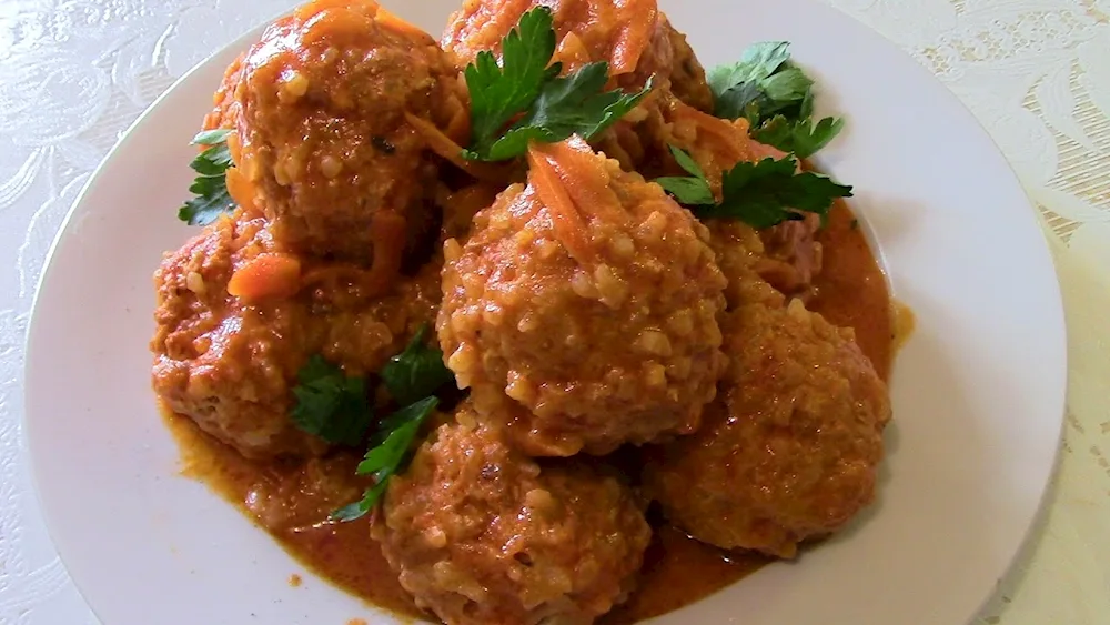 Food from minced meat