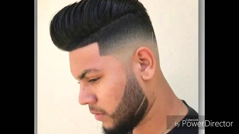 Fade haircut Canadian