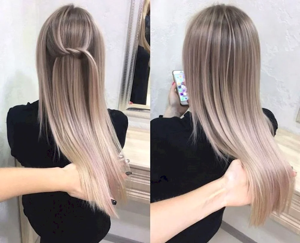 AIR Touch Blonde Technique