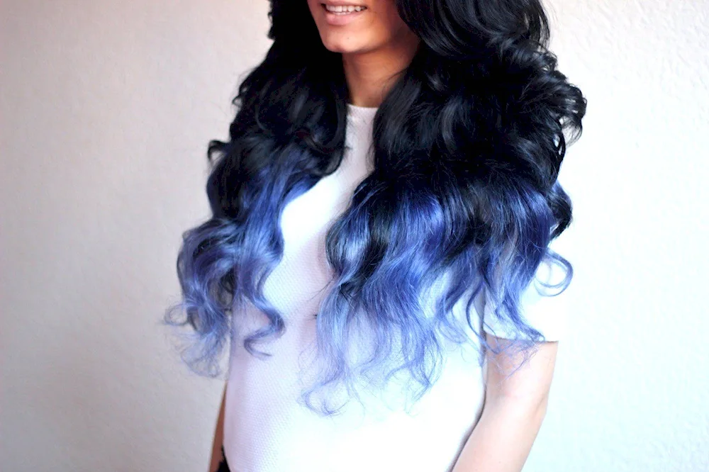 Ombre for long hair