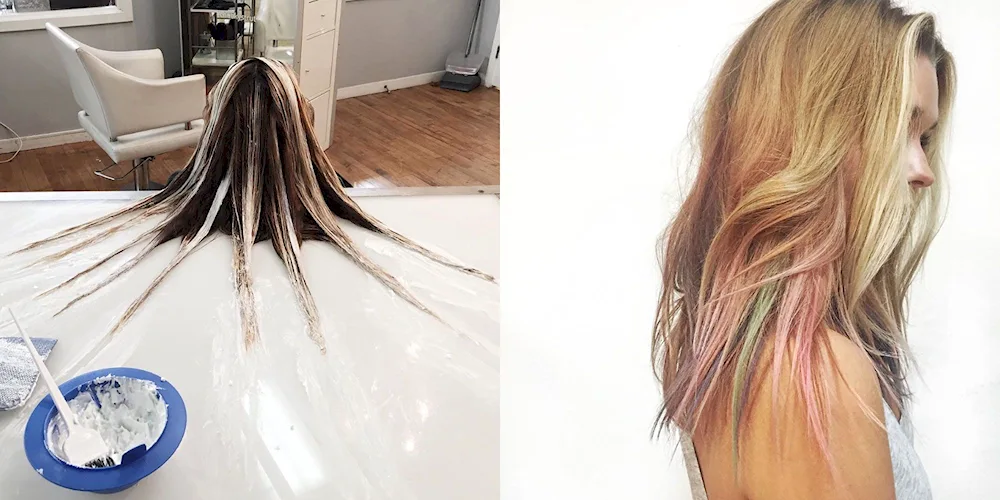 Balayage balayage makeup