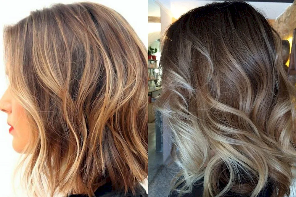 Care shag balayage