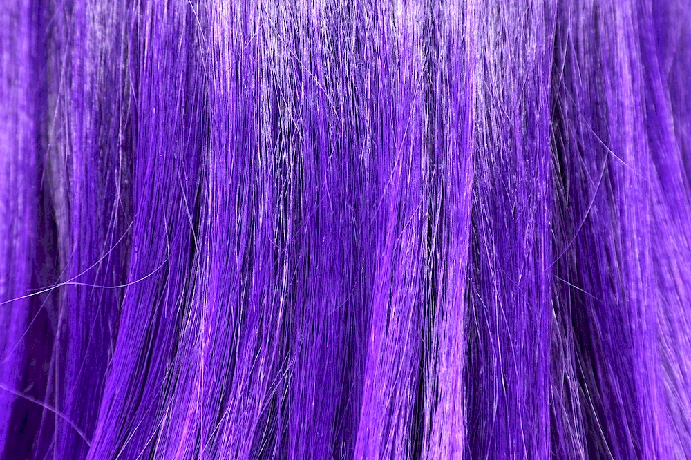 Linda Halberg blue hair