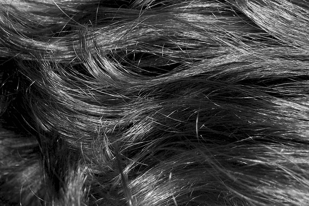 Grey hair from strate