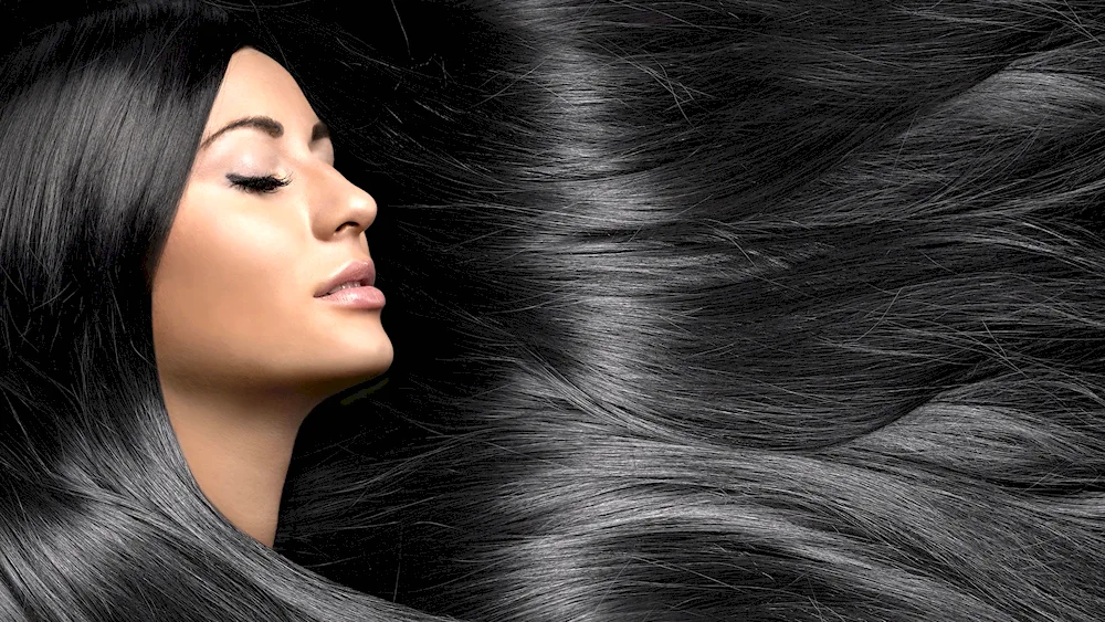 Jenice hair on dark hair