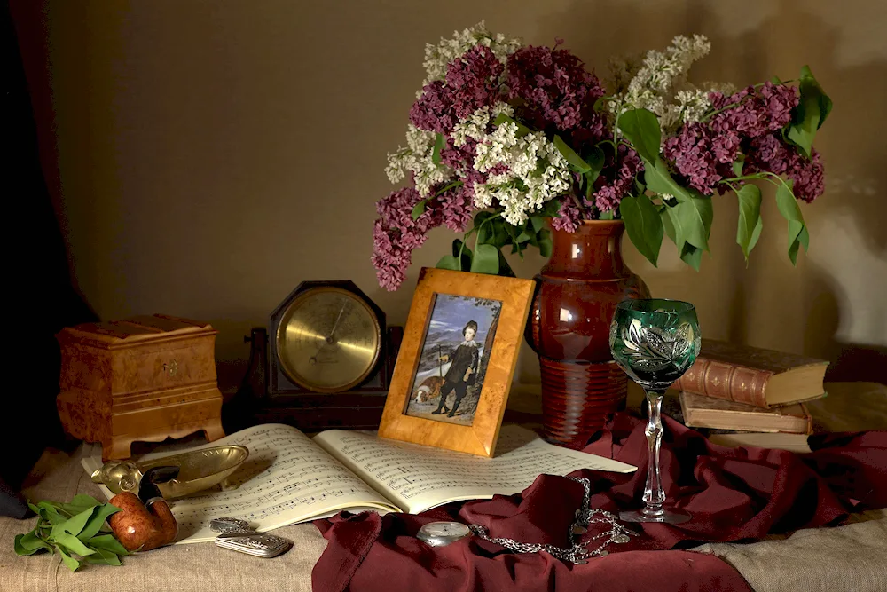 ’Still Life with Books‘