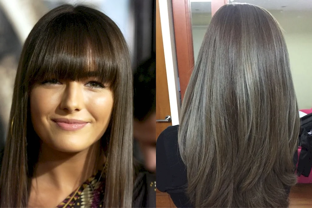 Dark russet hair shades