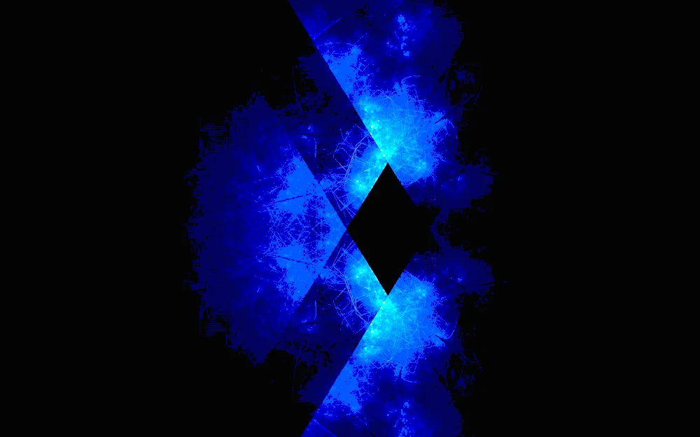 Dark blue background