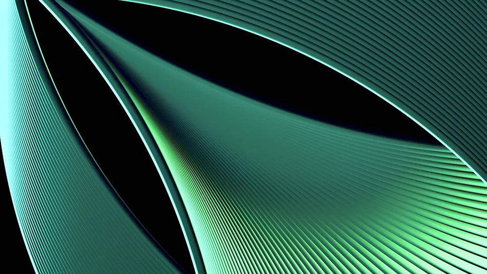 Dark green abstraction