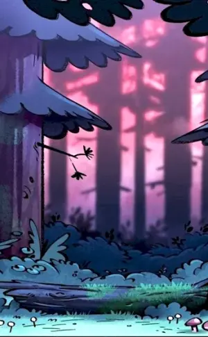 Gravity Falls Dark Forest