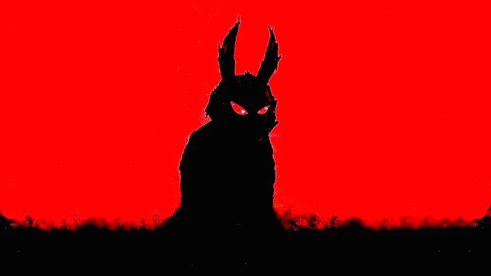 Brown lop-eared rabbit