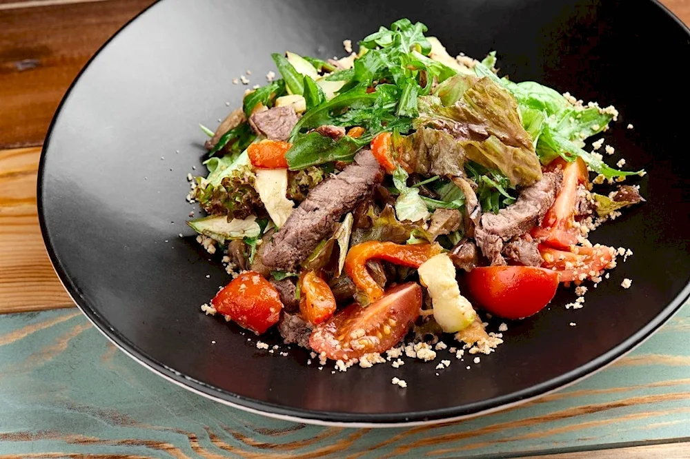 Warm Veal Salad