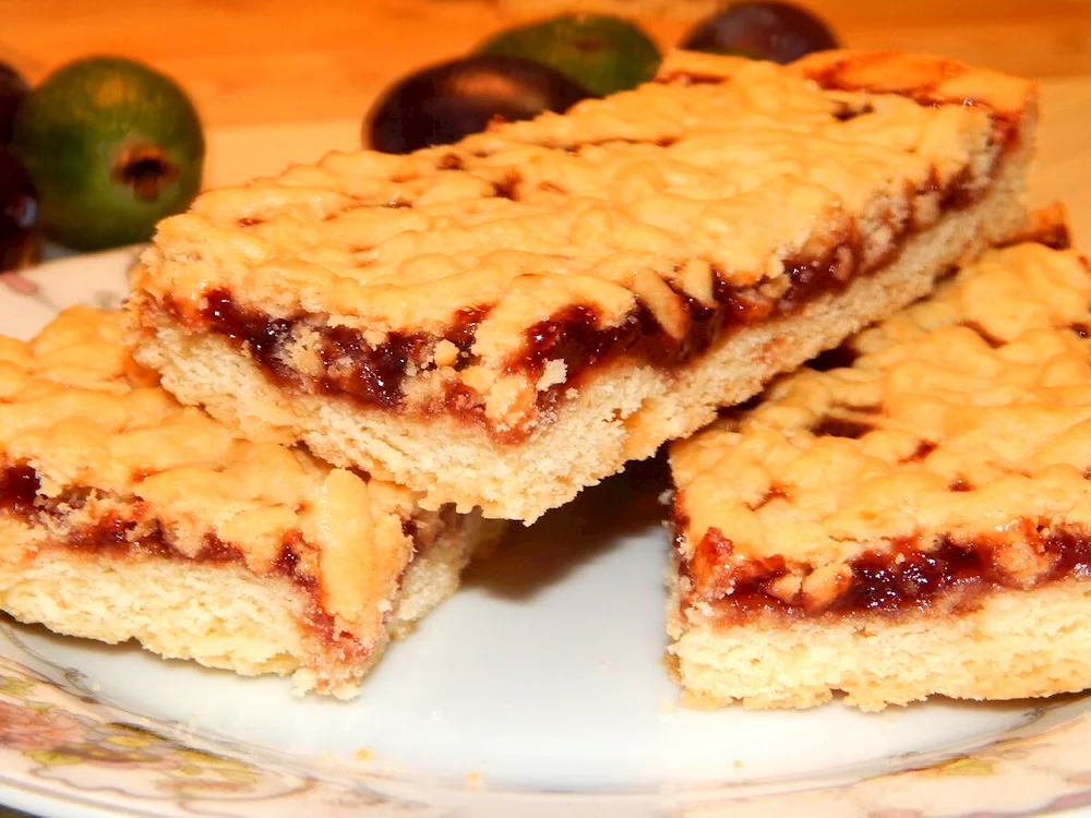 Постный jam tart