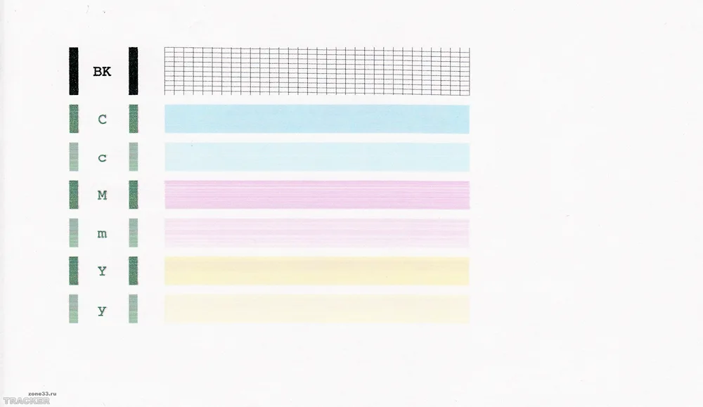 Laser printer calibration chart for laser printer