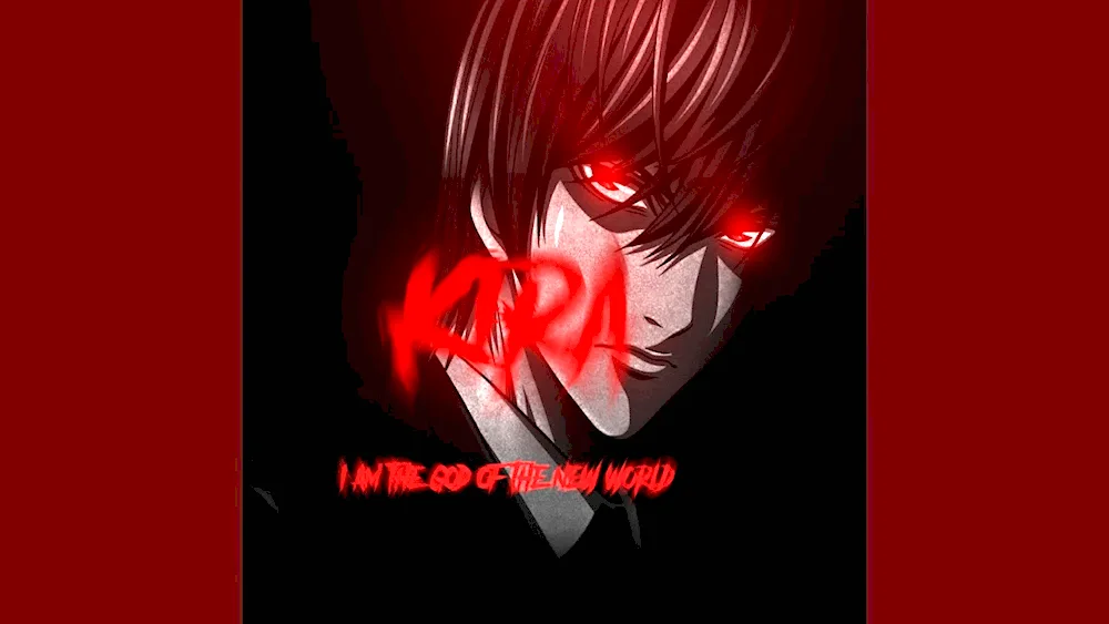 Yagami Light anime Death Note. Yagami Light