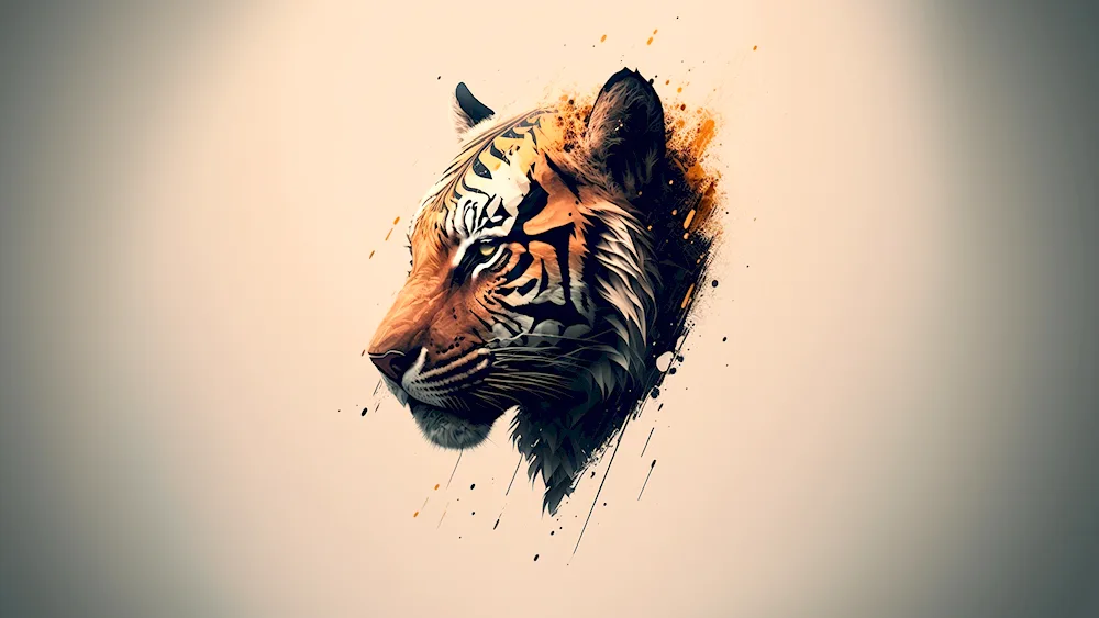 Tiger art