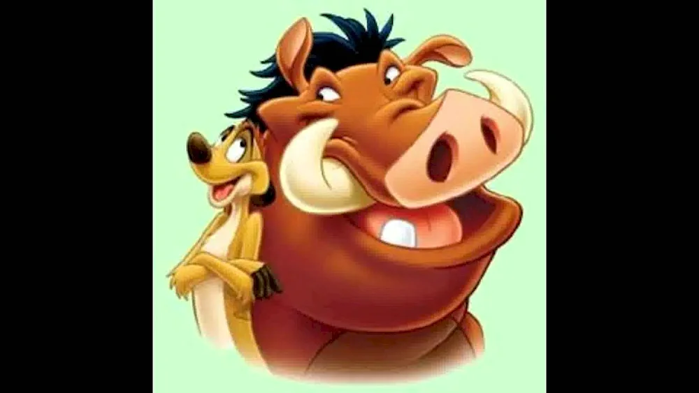 Timon and Pumbaa