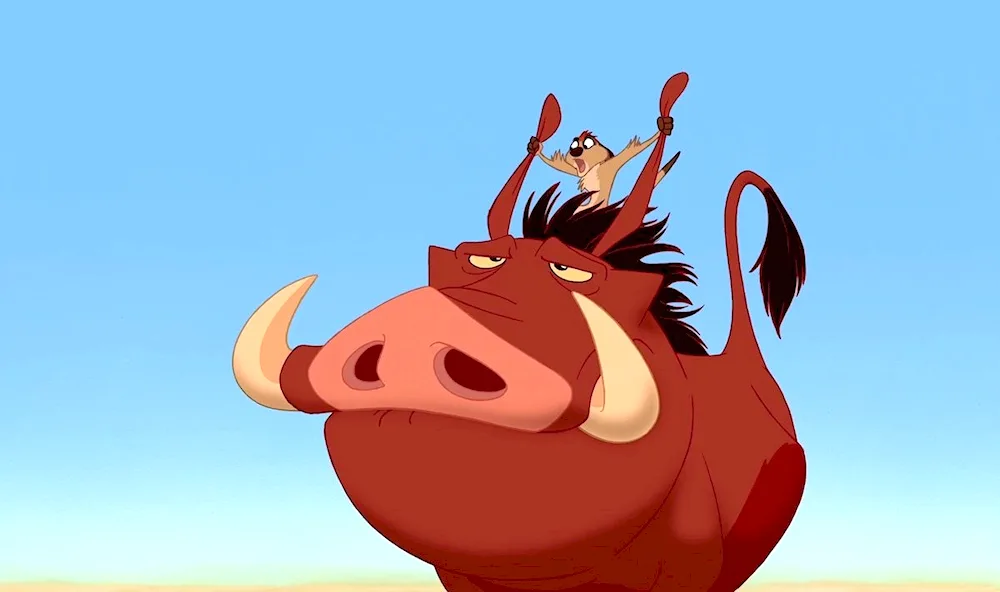 Timon and Pumbaa