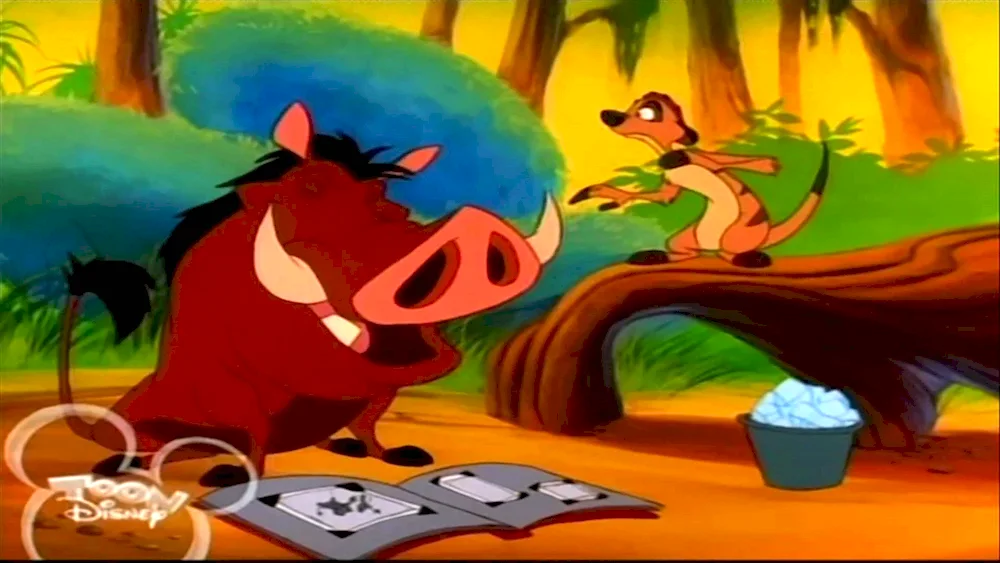 Timon and Pumbaa