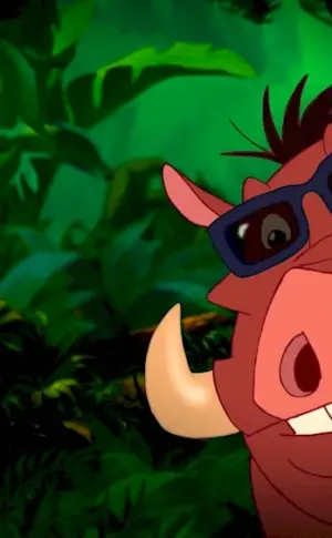 Timon and Pumbaa cartoon