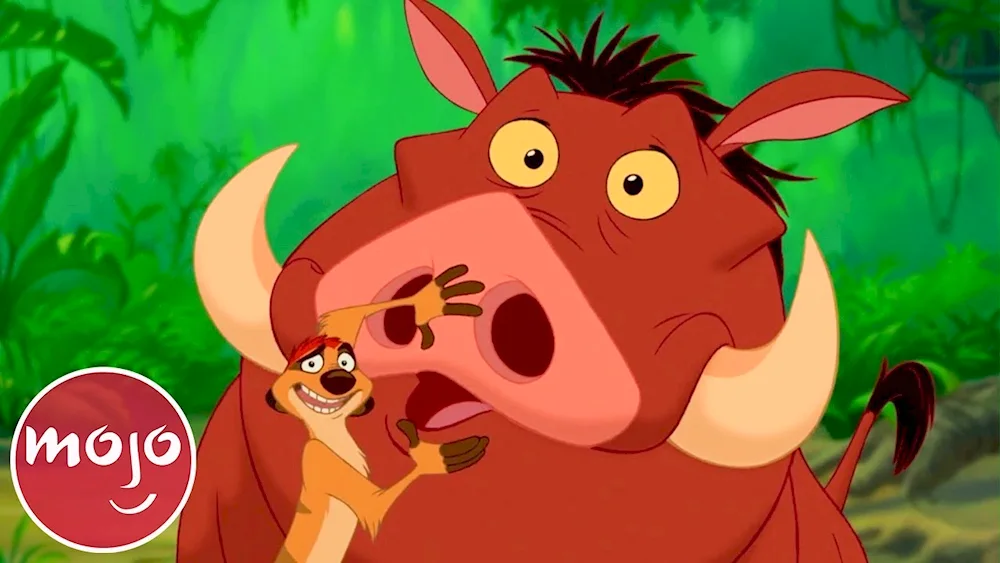 Timon and Pumba cartoon