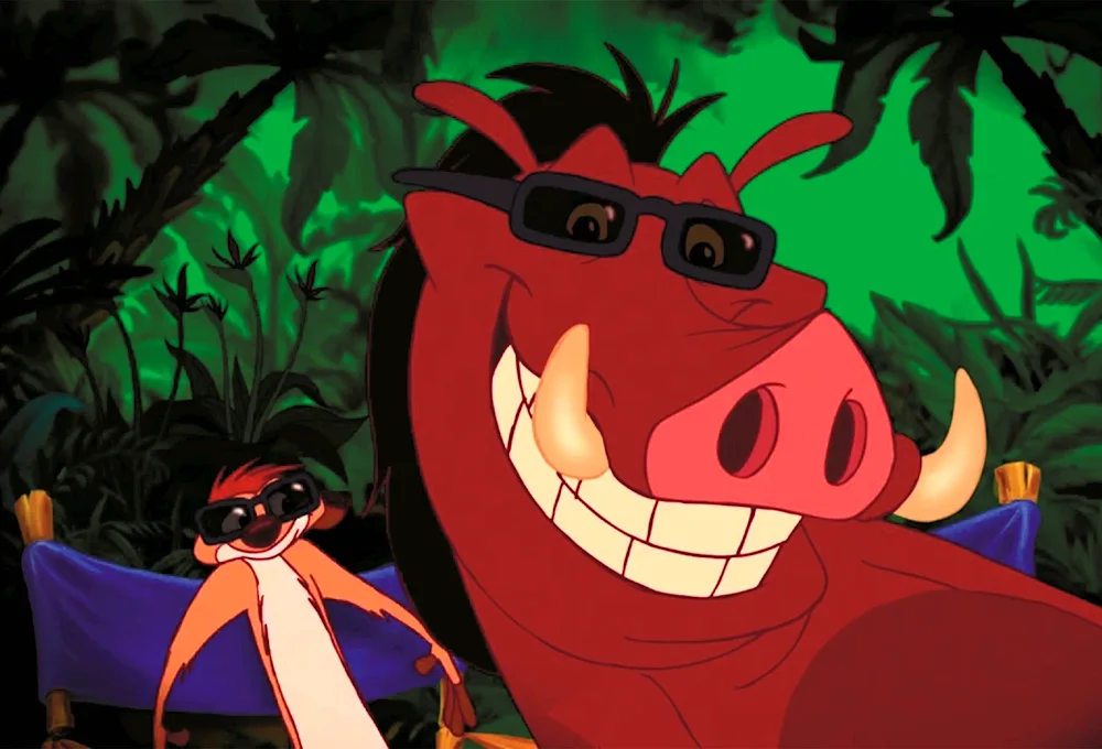 Timon and Pumbaa cartoon series