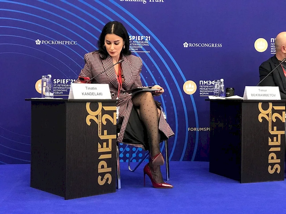 Tina Kandelaki SPIEF 2021