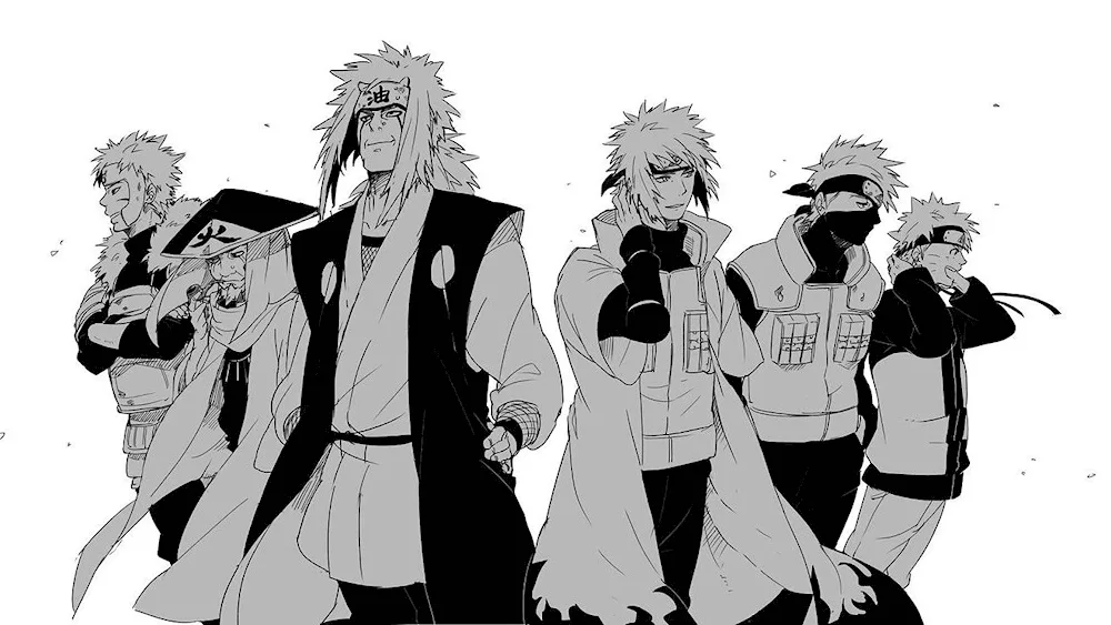 Tobirama Senju and Kakashi