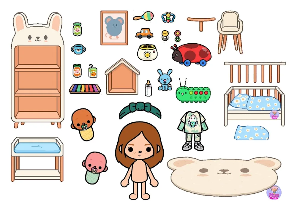 Colouring toca boca boca