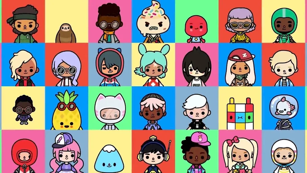 Toca World heroes