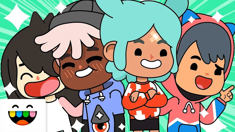 Toca boca baby characters