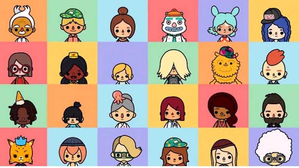 toca boca toca boca characters
