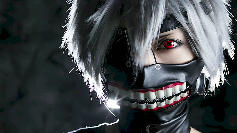 Tokyo gul mask Kaneki anime
