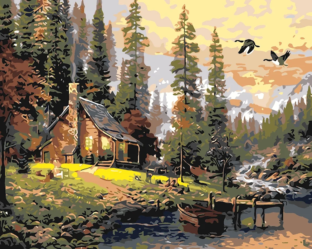 Thomas Kincaid a peaceful Retreat