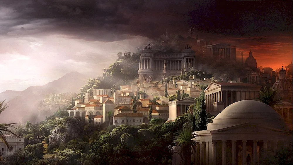 Thomas Cole. ‘The Fall of an Empire.’ 1837