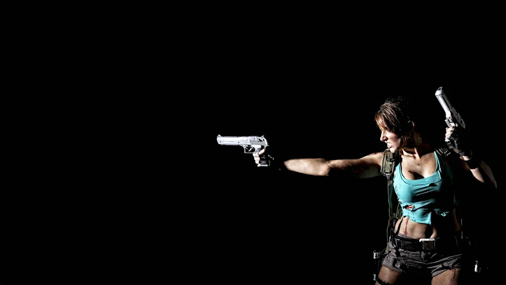 Tomb Raider gun