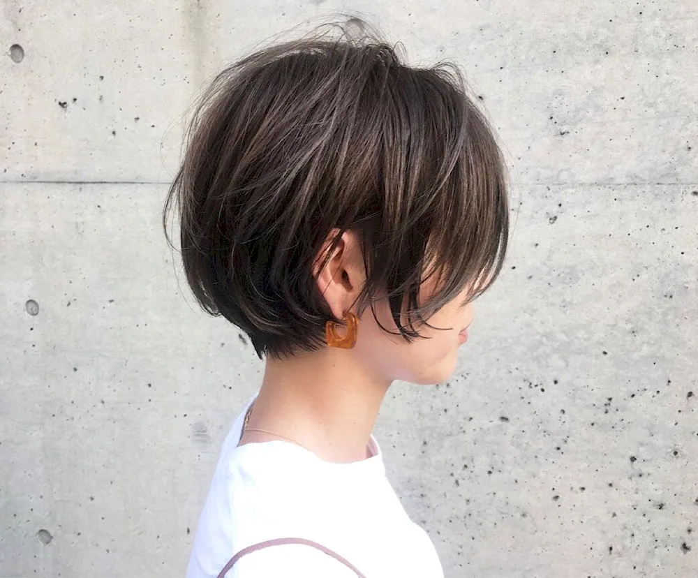 Tomboy potty haircut