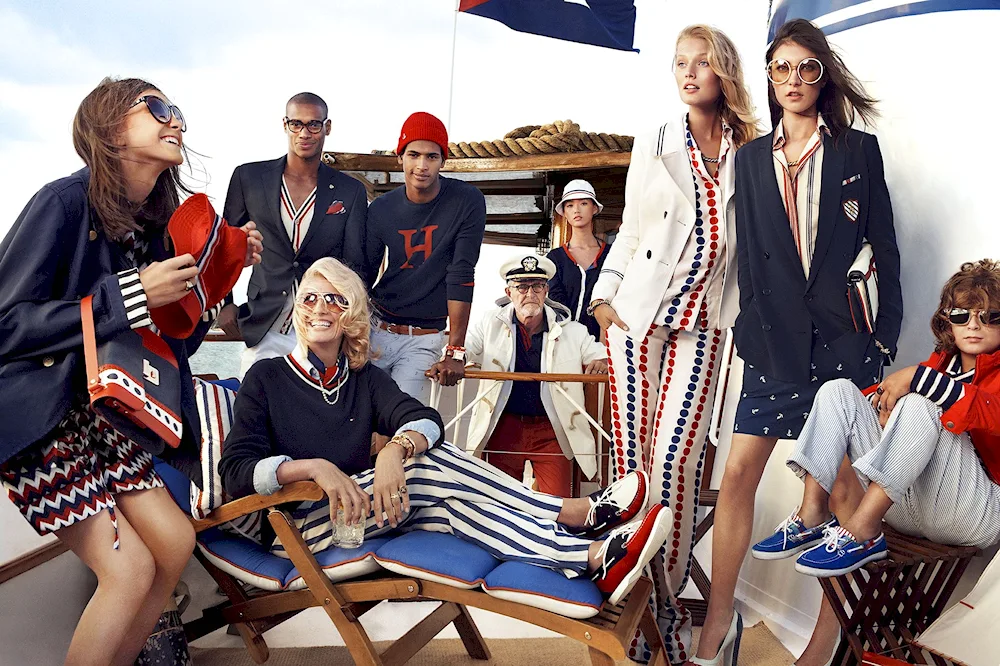 Tommy Hilfiger nautical style