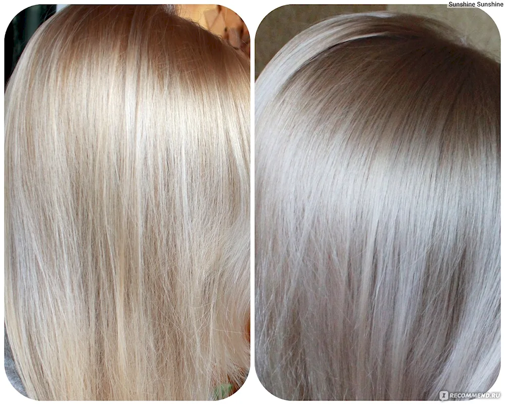 Tonic platinum blonde 9.1 before and after