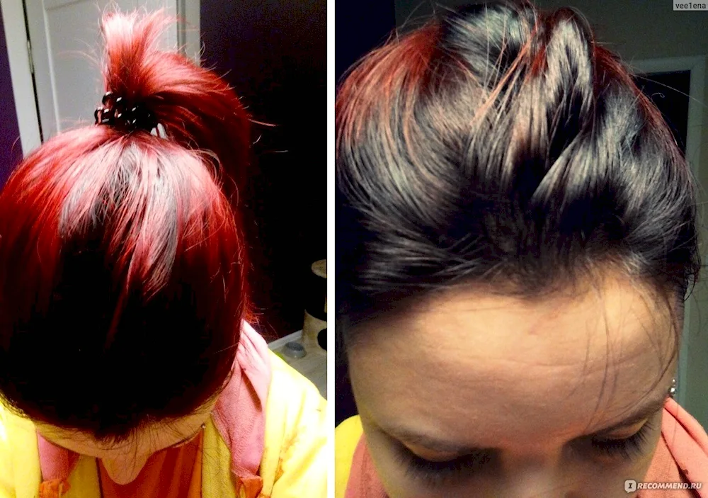 Tonic 5.35 red amber on dark hair