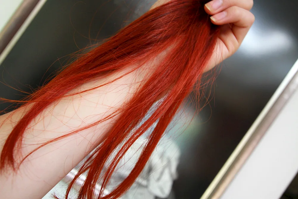 Tonic 5.35 red amber on dark hair