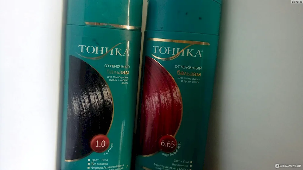 Tonic 6. 55 on hair