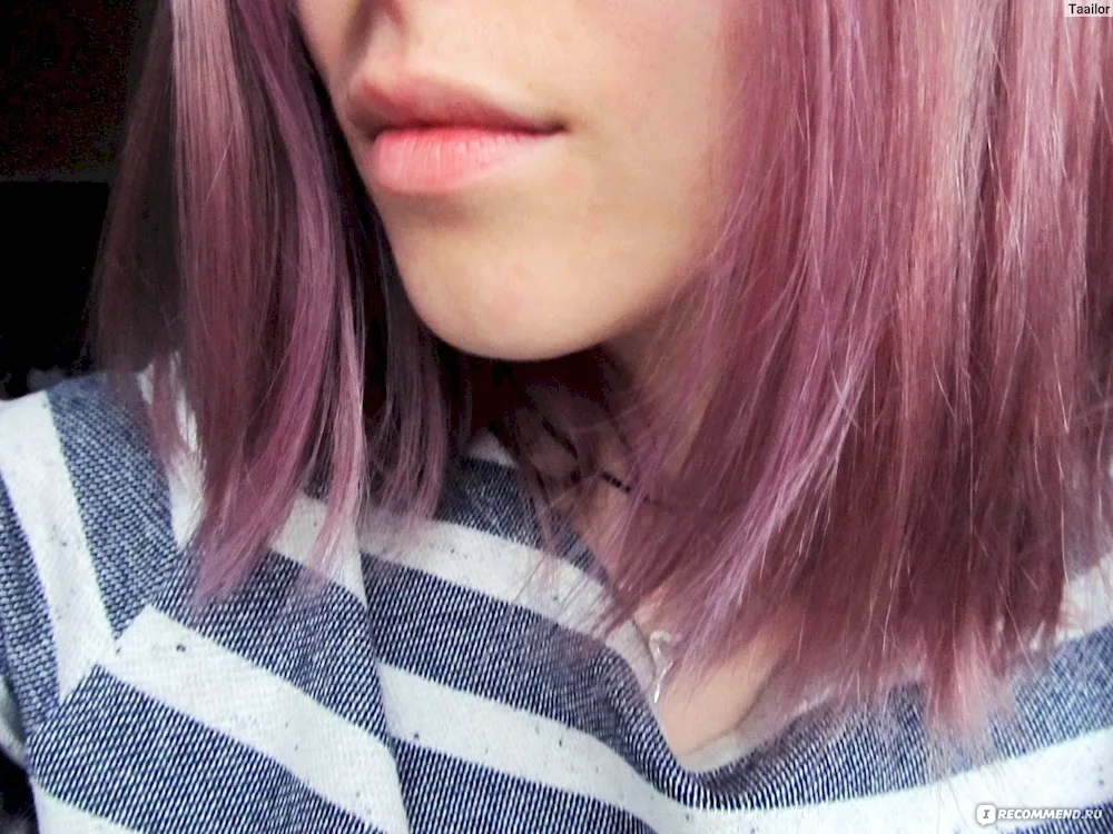 Amethyst tonic 9.01 on blonde hair