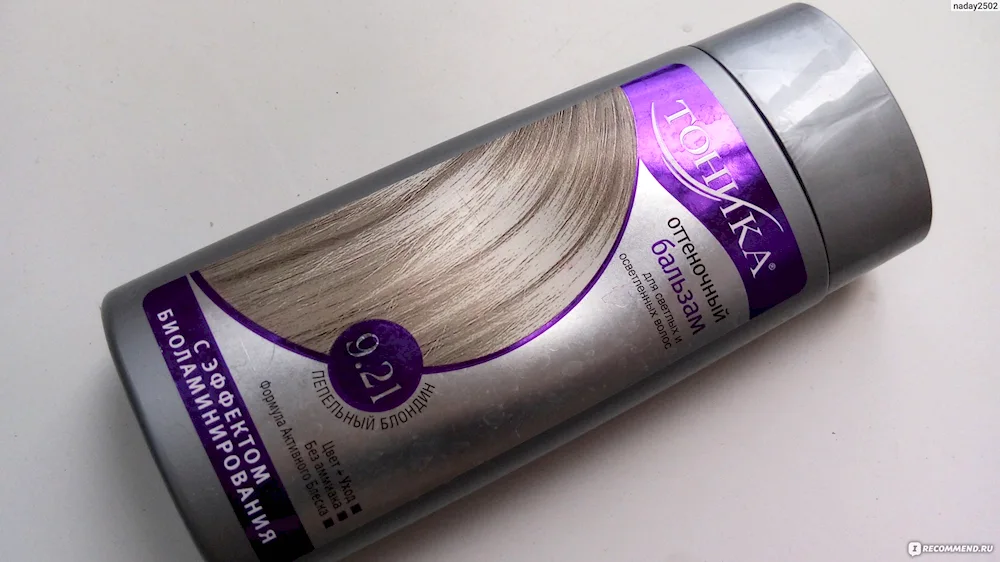 Tonic tint balm ash blonde