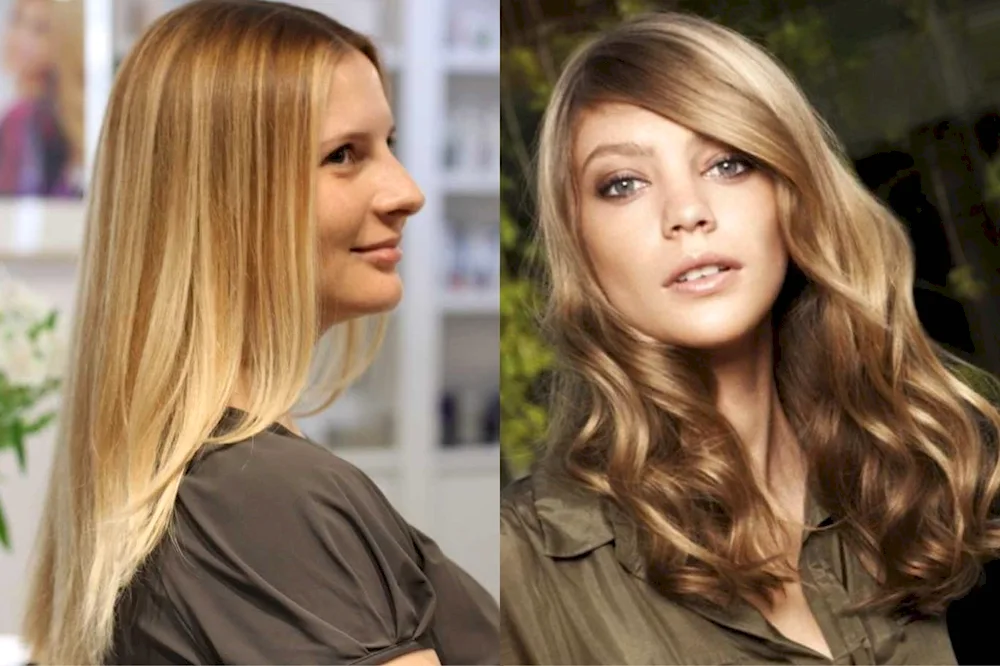 Toning hair