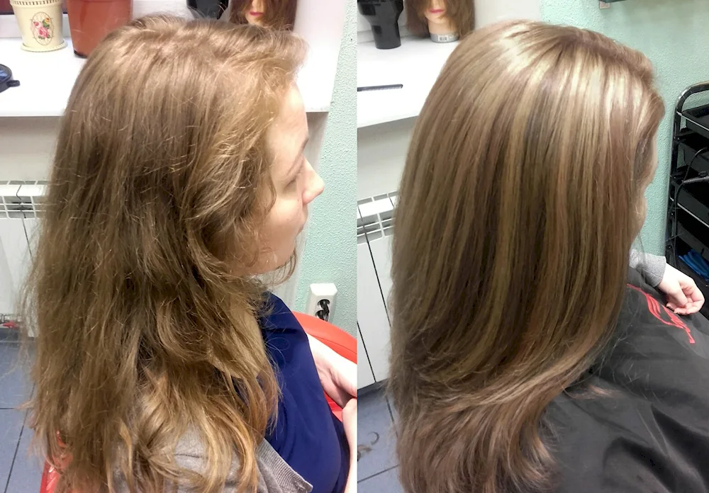 Melting before and after